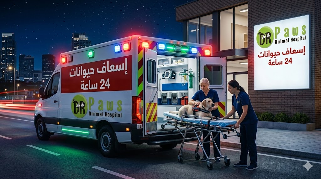 إسعاف حيوانات 24 ساعة